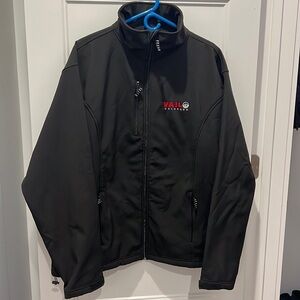 Like new spring mountain fleeceware co xl black fall jacket